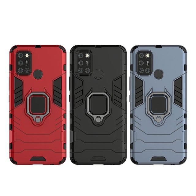 Newest Metal Finger Ring Stand Magnetic Tpu Pc Back case for oppo Realme 5 6 7 Pro Xt X50 5g Phone case