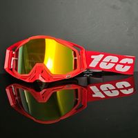Lunettes de sport 100LK, nouvelle collection, monture intégrale, ski, cyclisme, activités de plein air - protection UV400, sangle réglable, verres interchangeables, monture en PC