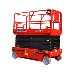 CE Certified Energy Saving Electric Scissor Lift 4-16m Hydraulic Lifting Machinery 230-650kg Capacity - Product Image 1