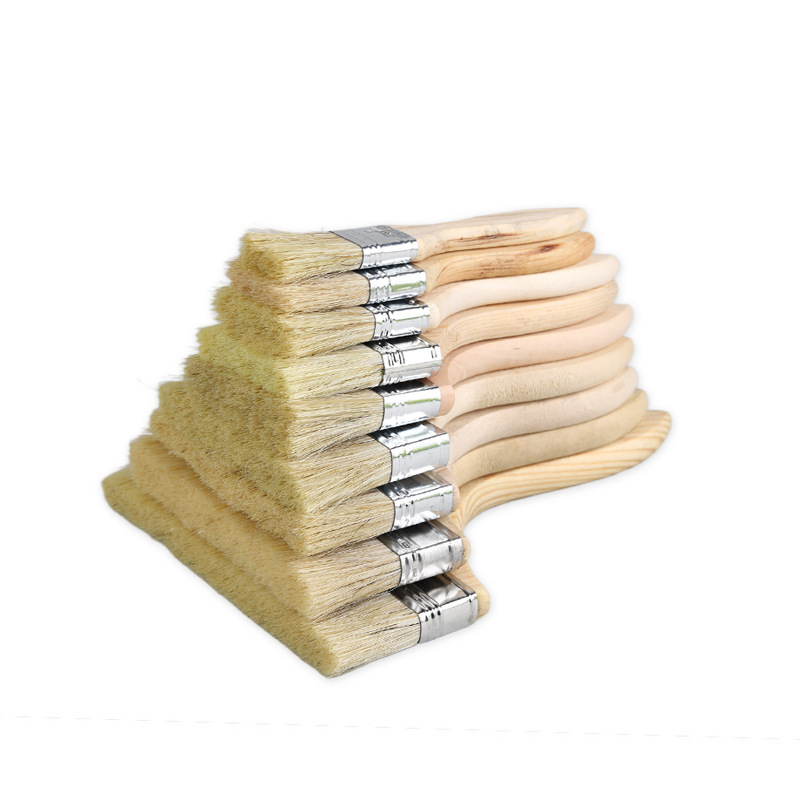 Wholesale Hog Bristle Paint Brushes Multi