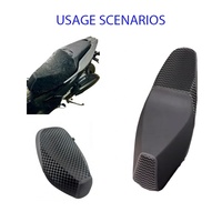 Vente directe usine – Cuir semi-PU élastique gaufré, extensible, résistant à l'abrasion, avec support en tissu maillé imperméable 3D pour moto