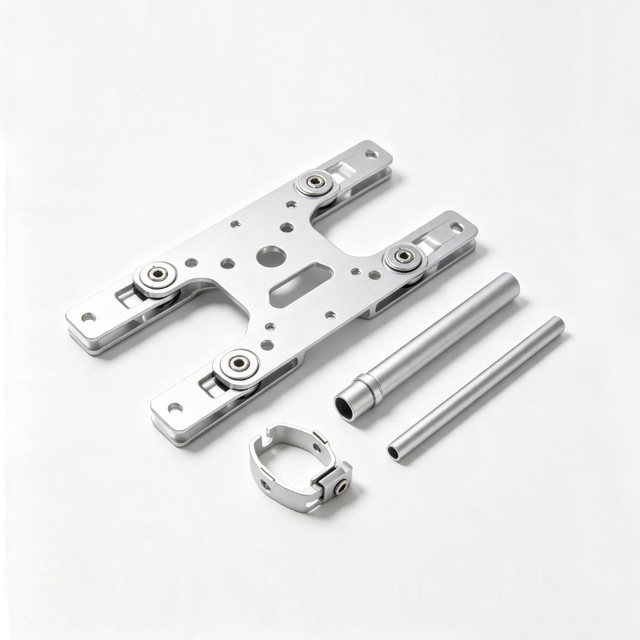 Agricultural Spray Drone Parts UAV Accessories Drone Center Plate Folding Pipe Connector Pipe Clamp Bracket CNC Machining