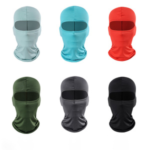 Passamontagna da Ciclismo, Maschera per <span class=keywords><strong>Moto</strong></span> Traspirante in Poliestere, <span class=keywords><strong>Bandana</strong></span> Copri Viso Completo, Protezione UV per Sci e <span class=keywords><strong>Collo</strong></span> in Estate - Product Image 5