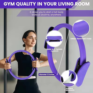 Kit de Pilates de 13 Piezas con Anillo, Pelota y Bandas de Resistencia para Mujeres, Equipo de Pilates para <span class=keywords><strong>Principiantes</strong></span> <span class=keywords><strong>en</strong></span> <span class=keywords><strong>Casa</strong></span> - Product Image 2