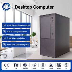 คอมพิวเตอร์ตั้งโต๊ะสำนักงาน OEM ODM สำหรับธุรกิจ รุ่น Core I5 I7 3 5 7 N100 ออกแบบคอมพิวเตอร์ตั้งโต๊ะธุรกิจตามสั่ง - Product Image 1