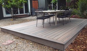 Plancher <span class=keywords><strong>en</strong></span> bois composite WPC résistant à la décomposition, résistant aux UV, imperméable, <span class=keywords><strong>prix</strong></span> d'usine du fabricant chinois - Product Image 4