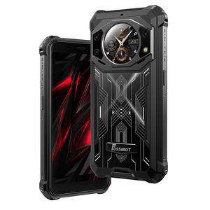 F101 Pro High Performance 5.45'' HD <b>4G</b> Rugged <b>Phone</b> 10600mAh Octa-core Processor Android 13 Fossibot NFC <b>Mobile</b> <b>Phone</b> 8+128GB - Product Image 1