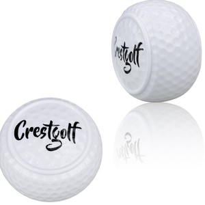 Balle de <span class=keywords><strong>golf</strong></span> plate neuve pour entraînement en intérieur/extérieur - Sarin Surlyn & Caoutchouc synthétique deux pièces 35g - Product Image 5