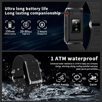 Bracelet intelligent Android H59 sans écran, corps ultra fin, suivi de la santé 24h/24, surveillance de la pression artérielle et du sommeil pour hommes et femmes