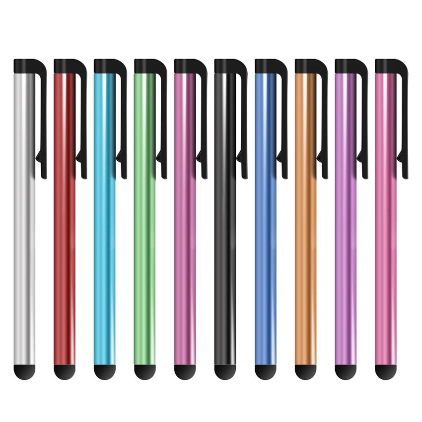 Wholesale Rubber Metal Universal Stylus Touch Pen Metallic Stylus Pen For Touch Screen