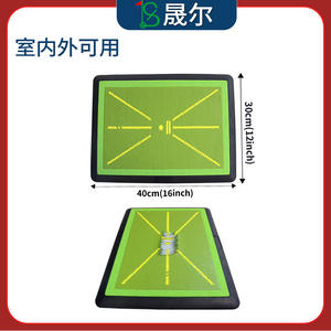 Tapis d'entraînement de golf en caoutchouc avec détection d'impact et impression de logo pour usage intérieur et extérieur - Product Image 4