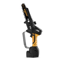Mini tronçonneuse SWANSOFT de 6 pouces, tronçonneuse sans fil compatible avec une batterie de 16,8 V, petite tronçonneuse pour la taille des arbres