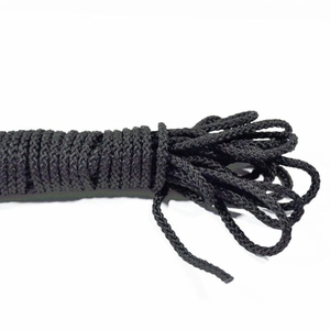 ISURE MARINE Schwarzes Doppelgeflochtenes Nylon-Festmacherseil für Boote und Ankerungen - Product Image 3
