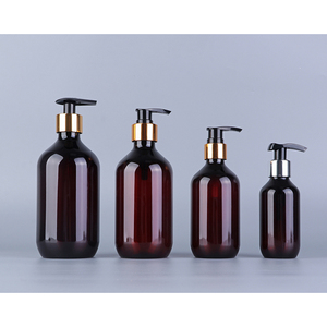 Boston Vòng Hổ Phách Chai PET với máy bơm, Disc cap dropper 1200ml 1000ml 500ml 400ml 300ml 250ml 200ml 150ml 100ml 60ml 50ml 30ml - Product Image 3