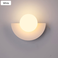 Lampe murale LED moderne Macaron colorée pour salon d'enfants, éclairage mural LED artistique pour usage intérieur