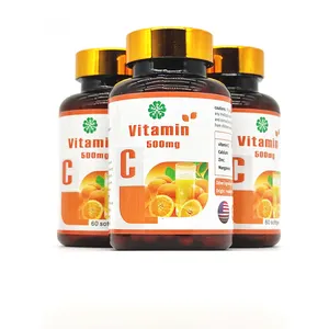 Oem Supplementen Voedsel Vitamine E + Vitamine C Multivitamine Zachte Capsules