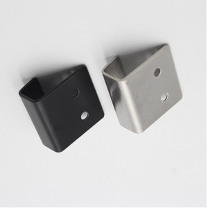 Stainless Steel Tile Wall <b>Hanging</b> <b>Bracket</b> 201 Steel Square <b>Bracket</b> Durable Minimalist Design For Living Room - Product Image 1