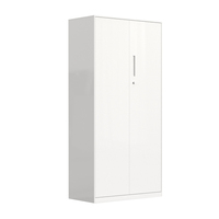 Armoire de classement en acier, design moderne, double porte, serrure à clé réglable, écologique, grande capacité, durable, pour bureaux, écoles, ateliers