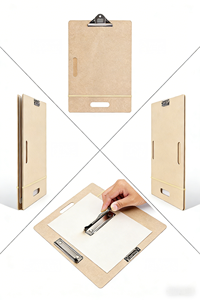 Porte-documents en bois massif ZKJ pour le dessin artistique - Product Image 4