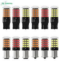 Nouvelles ampoules LED pour voiture Mebooming 1156 BA15S P21W BAU15S PY21W 7443 W21/5W T20 7440 W21W 1157 P21/5W BAY15D 54smd 3030 CanBus