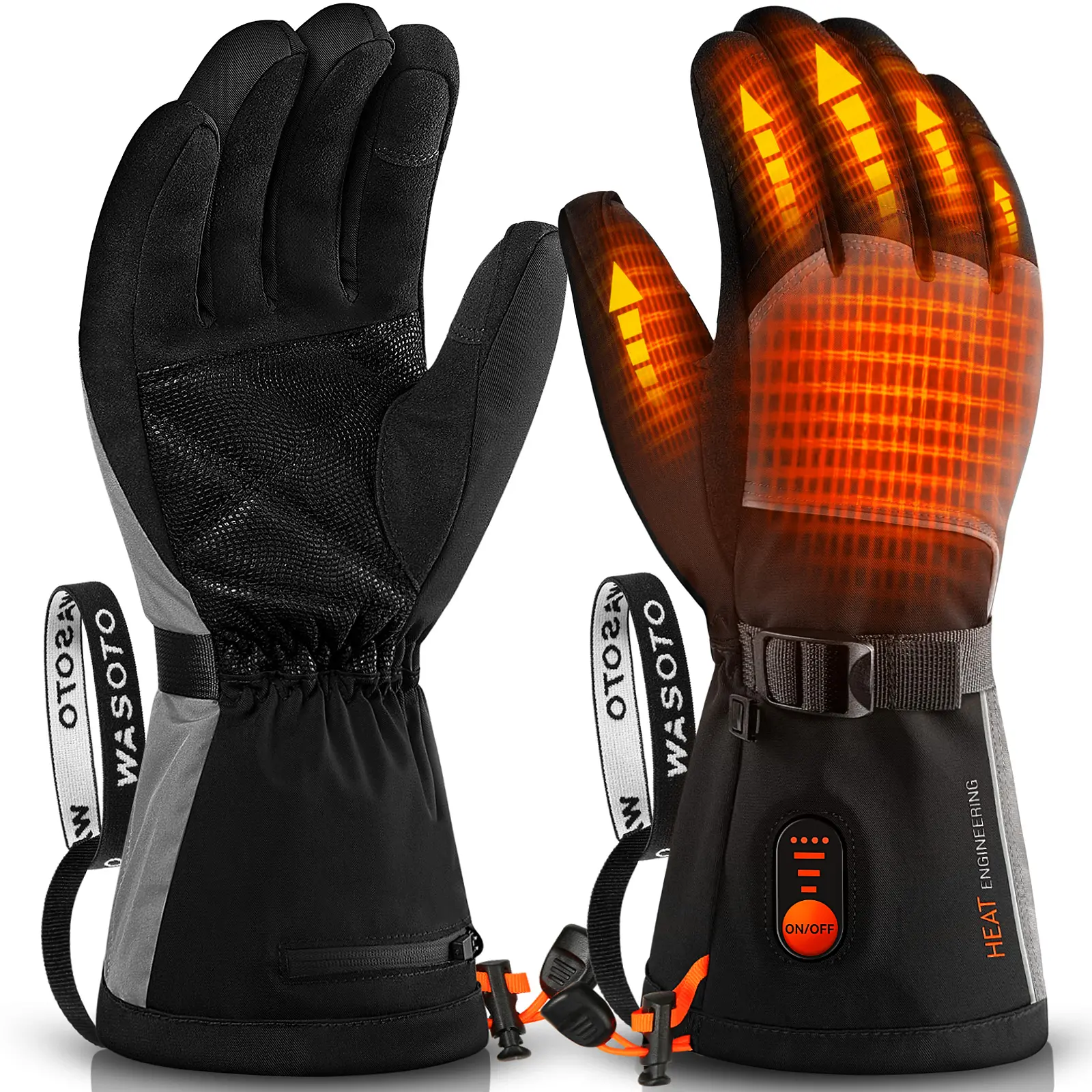 Golden Supplier Low Price Li-lion 7.4V Heated Riding Skiing Hunting Cycling Gloves for Men Women
