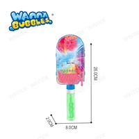 Éjection de haute qualité colorée avec Machine de jeu de labyrinthe avec lumière LED jouets de baguette à bulles vides pour enfant