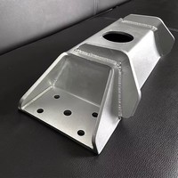 Boîtier métallique sur mesure, découpe laser CNC, pièces en tôle d'aluminium et d'acier inoxydable soudées et estampées
