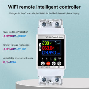 WIFI Intelligent 63A Affichage Numérique Courant Tension Compteur Protection contre les Fuites Dispositif Surveillance Disjoncteur Protecteur - Product Image 2