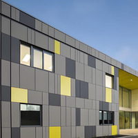 Precio de aluminio de estilo contemporáneo, hoja ACP de 3mm y 4mm, tablero ACM, Panel compuesto de aluminio Alucobond para revestimiento de paredes exteriores