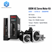 Moteur servo haute précision 600 W avec retour d'information par encodeur, positionnement précis pour équipement médical et contrôle industriel