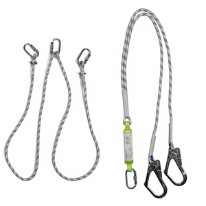 Équipement de protection individuelle certifié CE, cordon de sécurité <span class=keywords><strong>à</strong></span> crochet simple en acier inoxydable, ceinture de sécurité antichute en polyester haute résistance - Product Image 3