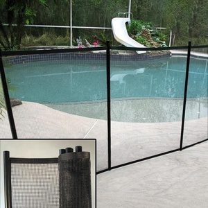 Fábrica al aire libre fácil plegable seguridad niño mascota natación malla piscina valla venta al por mayor proteger bebé DIY paneles esgrima - Product Image 4