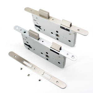 Khóa cửa chốt an toàn bằng thép không gỉ tiêu chuẩn EN, thân khóa cửa âm 40/45/50/60/70/80/100mm, khóa kép, chốt an toàn - Product Image 1