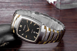 Tonneau นาฬิกาควอตซ์คู่ทำจากโลหะทังสเตน,นาฬิกาคู่แบบสั่งทำ - Product Image 3