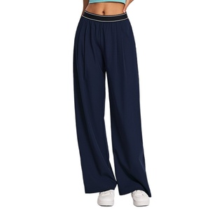 <span class=keywords><strong>Pantaloni</strong></span> Yoga Donna Personalizzabili a Gamba Larga <span class=keywords><strong>con</strong></span> Fascia <span class=keywords><strong>in</strong></span> <span class=keywords><strong>Vita</strong></span> a Righe, <span class=keywords><strong>Pantaloni</strong></span> Sportivi Larghi Traspiranti per Allenamento, Vendita all'Ingrosso - Product Image 6