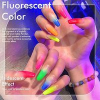 Nouvel ensemble de 12 boîtes de poudre fluorescente néon pour ongles, jaune vert, paillettes chromées, décorations qui brillent dans le noir, nail art, LOGO personnalisé