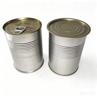 Boîte aérosol métallique vide de 1L pour emballage alimentaire (feuilles de haricot, matcha, café, huile d'olive, bonbons, chocolat, chewing-gum)