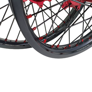 Roues plates arrière 19x2.5 19x3.0 pour CR <span class=keywords><strong>CRF</strong></span> 125 250 250R 450R 450X, jeu de roues à rayons en aluminium CNC, haute durabilité, pièces de course - Product Image 5