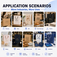 Sacs en Papier Écologiques Personnalisés avec Impression de Logo – Vente en Gros de Sacs Kraft Imprimés de Haute Qualité avec Votre Propre Logo