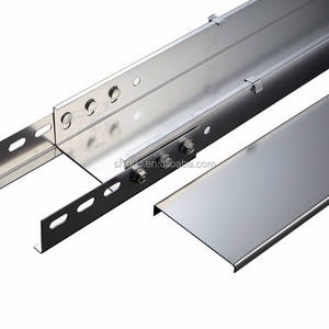 Chất lượng cao trong nhà và ngoài trời cáp thép mạ kẽm Trunking khay Cáp quản lý khay Cáp Khay mạ kẽm - Product Image 6