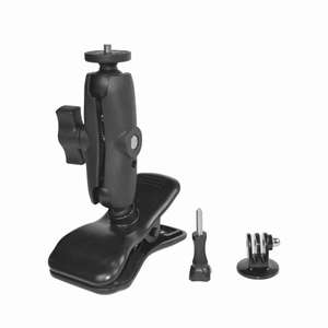 Accessoires pour caméra d'action, forte force de maintien 360° ° Supports de fixation articulés réglables pour trépieds ou tables, <span class=keywords><strong>pince</strong></span> de fixation pour appareil photo - Product Image 1