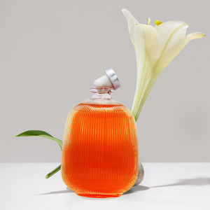 プロ仕様サービス 500ml 700ml 750ml カスタム形状ガラス製スピリッツボトル（フロスト加工、スクリーン印刷付き）空容器 - Product Image 3