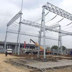 Torre de Acero para Líneas de Alta Tensión con Recubrimiento Galvanizado en Caliente para una Larga Vida Útil en Aplicaciones Exteriores - Product Image 4