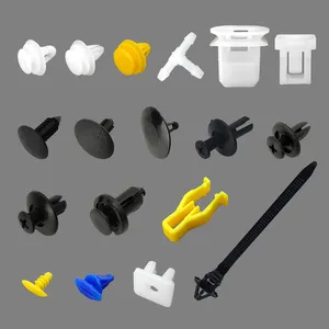 730 PCS Push-Type Retainer Auto Parts Clips Auto Car Clips Plastic Automotive Fasteners