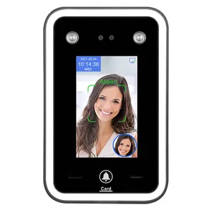 4.3 inch Touch Screen Facial Recognition device digital door lock System Online Biometric Access Control Terminal Factory Price