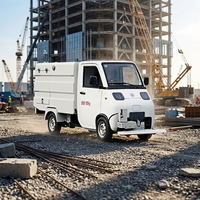 Camion de nettoyage et de balayage électrique Chengli New Energy avec commande PLC intégrée, grattoir avant, brosses latérales pour voirie complète