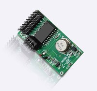 Module émetteur et récepteur RF 433 Mhz Relais de télécommande et commutateurs pour télécommandes