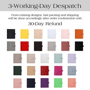 Hongbo bán chạy nhất 27 màu Saffiano Epi da 6-Gold-Ring A5 chất kết dính cho các trang theo thẻ như Xmas/văn phòng/quà tặng trường học - Product Image 3