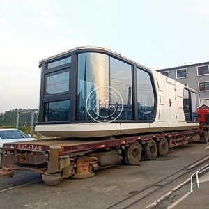 บ้านแคปซูลเคลื่อนที่แบบพับได้ ปี 2025 บ้านคอนเทนเนอร์ บ้านเคลื่อนที่ขนาดเล็ก พร้อมห้องครัว สำหรับขาย - Product Image 3