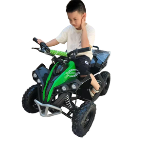 Children Outdoor Stunt Mini Four Wheeler, 49cc <b>Gasoline</b> or Electric Powered Quad Bike, Light ABS Body, 360 Degree Rotation - Product Image 6